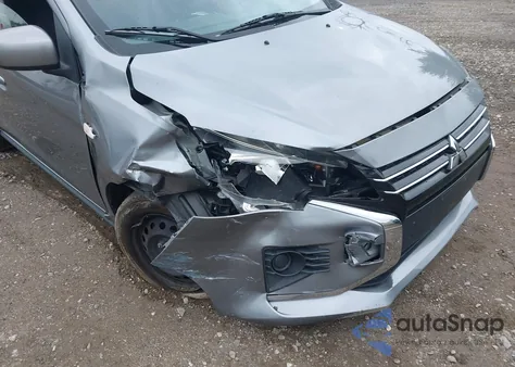 2021 Mitsubishi Mirage Carbonite Edition/Es/Le z USA, uszkodzony, nr VIN ML32AUHJ9MH008618